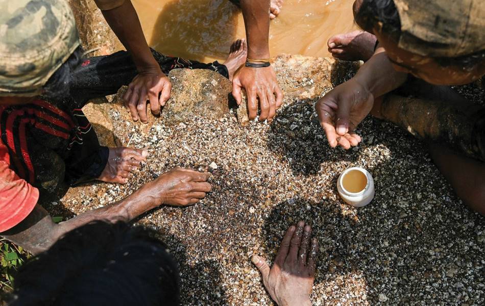 The Global Witness report alleges that Myanmar’s current military leaders are taking advantage and control of what the organisation called “conflict rubies” to “tighten its grip on power and bankroll atrocities.” <b>Images:</b> AFP via Getty Images