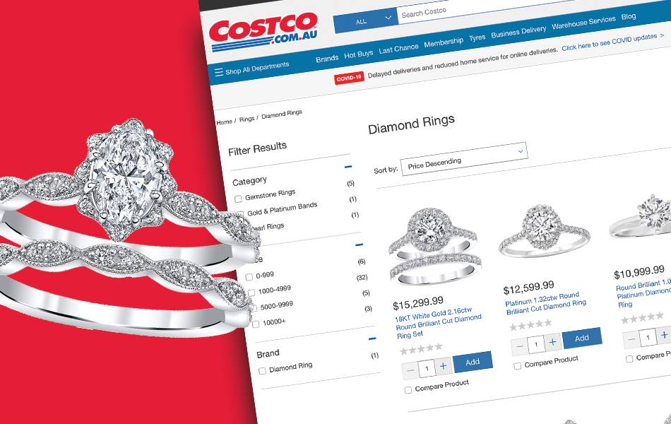 Strong jewellery sales helped boost Costco’s internationbal Q4 e-commerce revenue by almost nine per cent, according to Richard Galanti, chief financial officer of Costco.