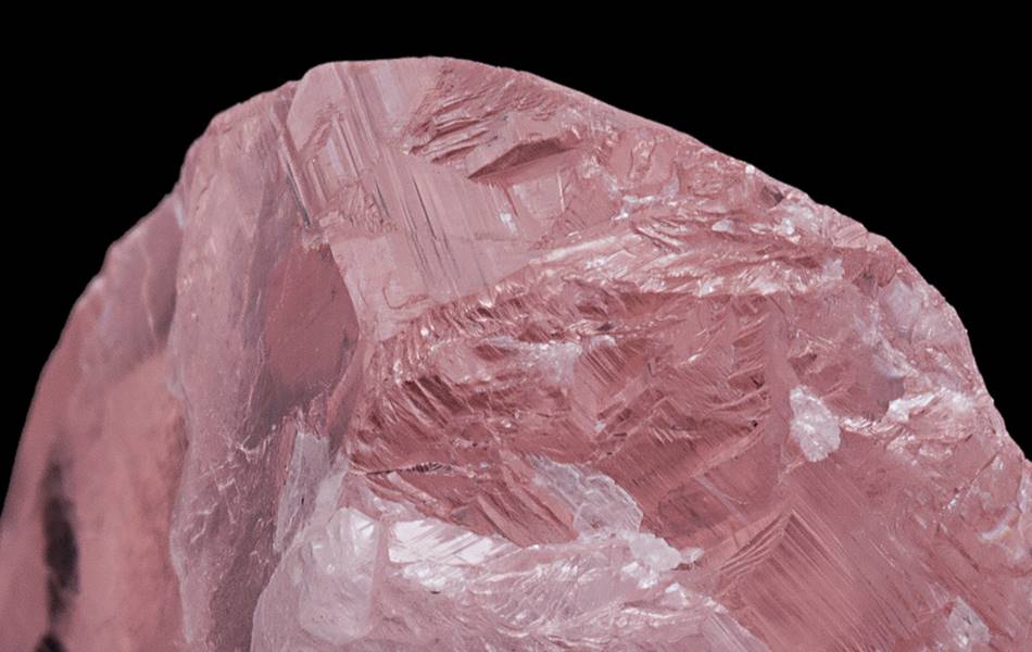 Diacore purchased an exceptional 32.32-carat pink rough diamond for $13.8 million. The rough originated from the Williamson mine in Tanzania. <b>Image:</b> Diacore