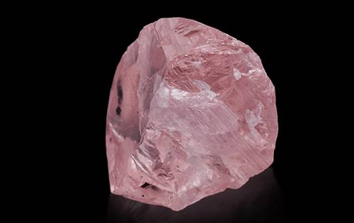 Petra Diamonds sold the 32.32ct pink diamond to Diacore for $13.8m. The rare pink rough will be analysed and cut by the company