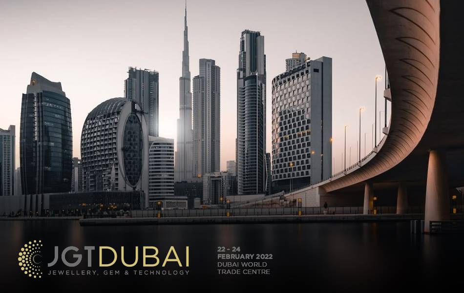 JGT Dubai ( 22 - 24 February 2022) is organised by Informa Markets – which produces the Jewellery & Gem World Hong Kong and Jewellery & Gem ASIA shows – and Italian Exhibition Group, which produces Vicenzaoro