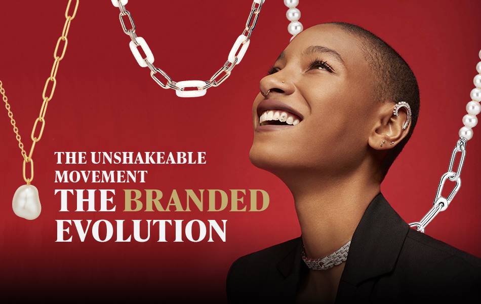 <b>Hero Image:</b> Cartier 'Love is Love' Campaign 2021; <b>Necklace Left to Right:</b> Ania Haie, Bronzallure, Pandora