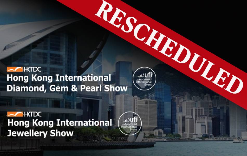 Hong Kong International Jewellery Show and Hong Kong International Diamond, Gem and Pearl Show will now begin on 29 July and conclude on 2 August alongside the Hong Kong Simply Shopping Fest at the Hong Kong Convention and Exhibition Centre.