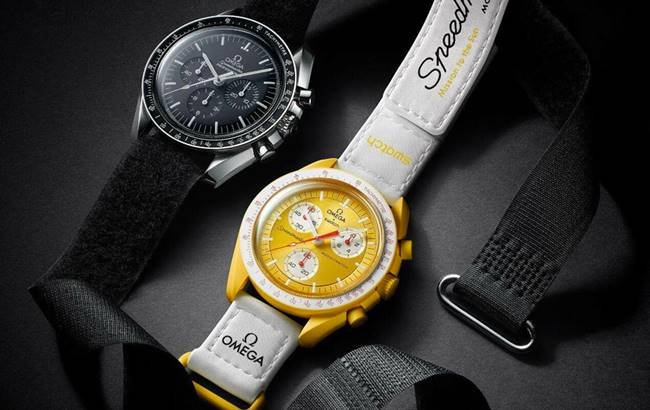 Featuring different colour schemes to celebrate the solar system, Swatch made sure to differentiate each model. 