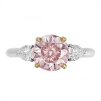 2.44-carat fancy intense pink diamond sold for $US1.6 million ($AU2.17 million).