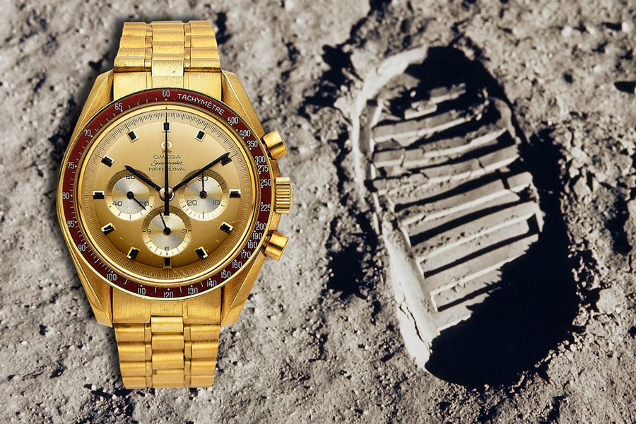 Omega commemorative watches were engraved with numbers and presented to US officials and NASA astronauts.