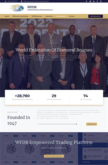 The WFDB’s homepage displays a ‘number counter’ that implies it is counting in real time from zero up to the 28,780 individual membership base of its 29 member bourses.