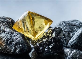 The large 71.26-carat vivid yellow diamond was unearthed last month at the Ekati Mine Misery Pipe, in Canada’s Northwest Territories.Source: Arctic Canadian Diamond Company