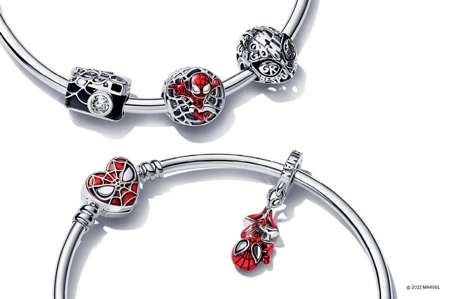 In February, Pandora launched a comic-inspired jewellery collection featuring characters from Disney’s Marvel Cinematic Universe.