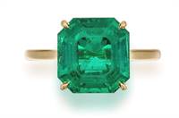 The emerald ring was discovered on the Atocha, a Spanish vessel that sunk in 1622. Image: Sotheby