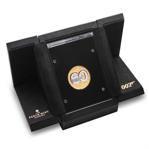 Each coin comes with a numbered certificate of authenticity and presented in a branded display case within a protective box.