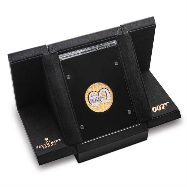 Each coin comes with a numbered certificate of authenticity and presented in a branded display case within a protective box.