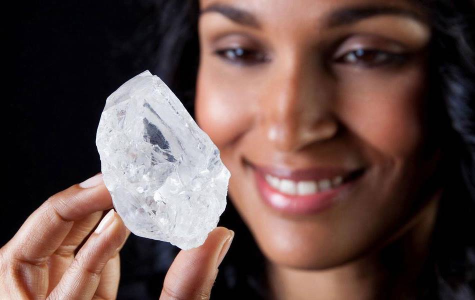 The famous 1,109-carat Lesedi la Rona diamond rough was found in a Lucara mine. 