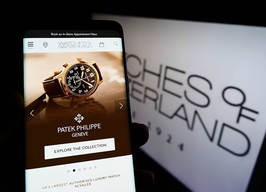 Watches of Switzerland generated £402 million ($AU701 million) in revenue during that period, while luxury watch sales specifically increased by 22 per cent to £340 million ($AU593 million). Image: Shutterstock