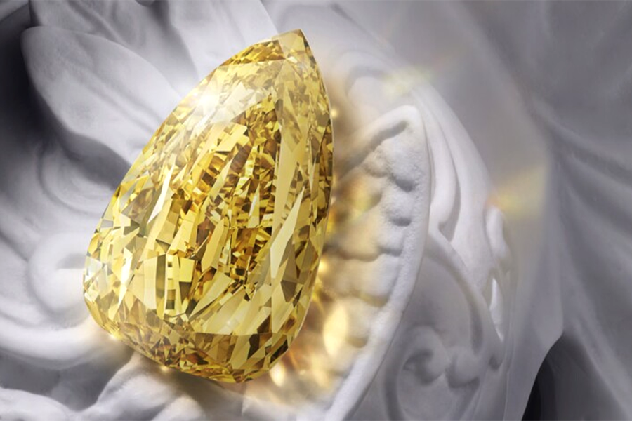 The diamond was discovered in the Democratic Republic of Congo in the 1980s as an 890-carat rough. | Source: Sotheby's