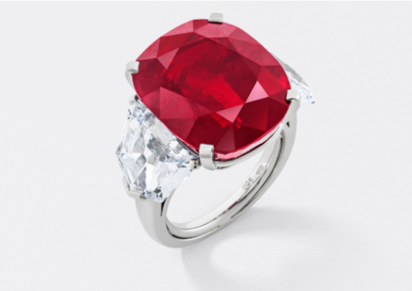 The Sunrise Ruby by Cartier ($AU22 million)