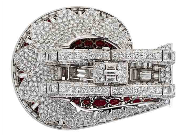 The Van Cleef & Arpels ruby and diamond 