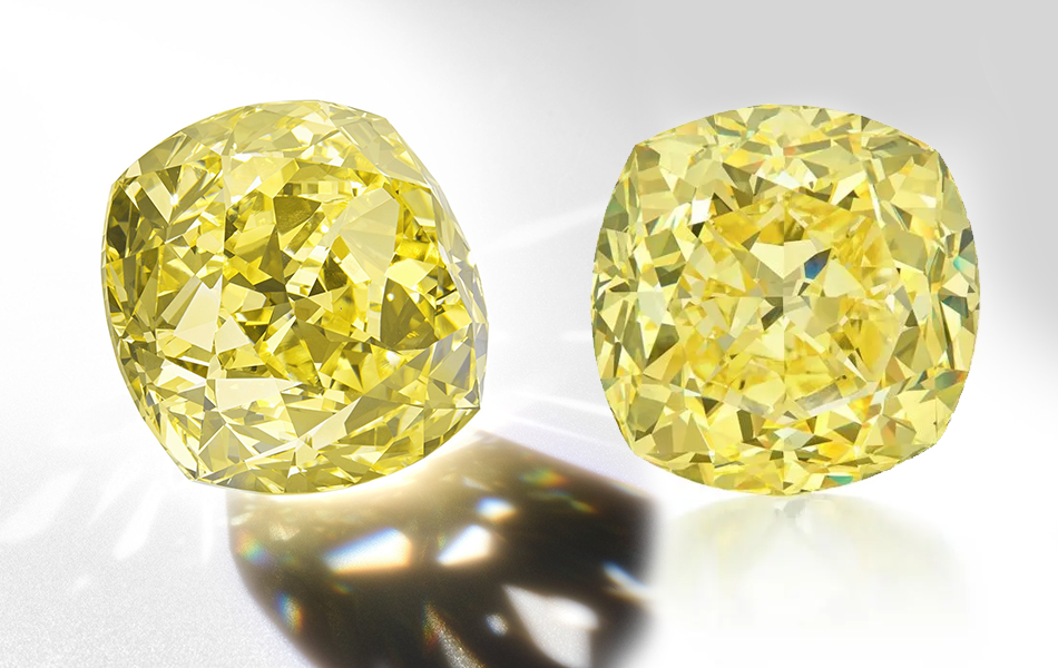 A massive 133-carat fancy vivid yellow diamond has broken its pre-sale estimate at a Sotheby’s auction in New York. | Source: Sotheby's