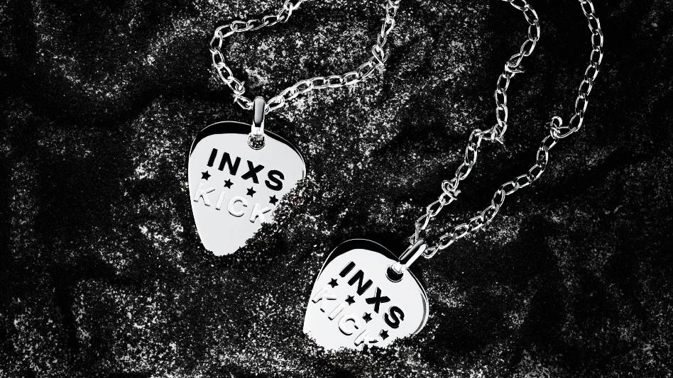 Michael Hill International has paid tribute to iconic Australian rock band INXS by releasing a new silver jewellery collection. | Source: Michael Hill