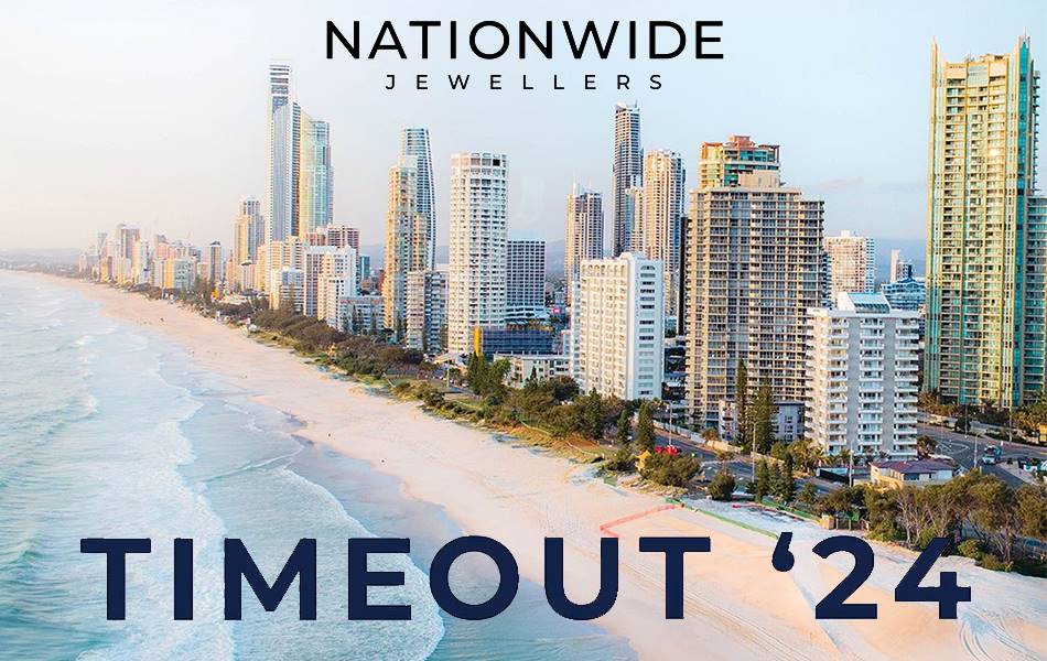 Australasia’s largest jewellery industry buying group, Nationwide Jewellers, expects big things from this year’s Timeout Conference, with more than 200 registrations secured two weeks in advance. | Source: Nationwide Jewellers