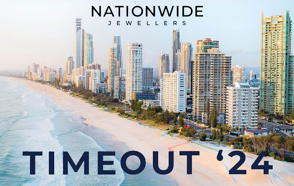 Australasia’s largest jewellery industry buying group, Nationwide Jewellers, expects big things from this year’s Timeout Conference, with more than 200 registrations secured two weeks in advance. | Source: Nationwide Jewellers