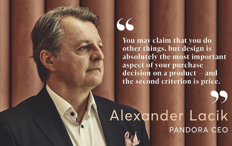 Pandora’s CEO has made some intriguing comments about the importance of sustainability to his business. | Source: The Times