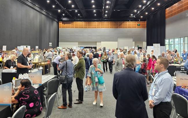 The Gold Coast Convention and Exhibition Centre was packed with visitors across both days of the fair.