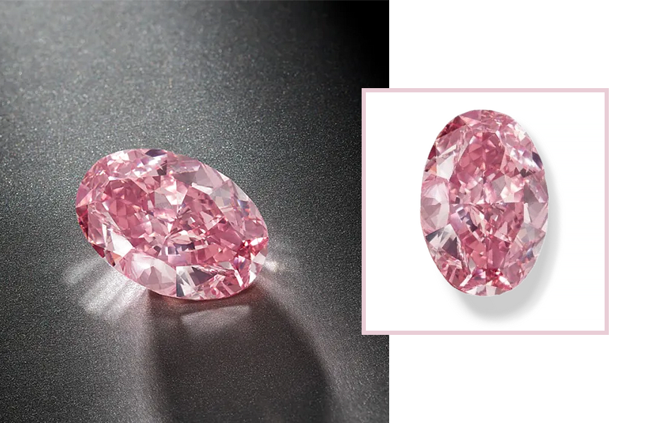 The 6.21-carat fancy vivid pink diamond is expected to return $USD15 million ($AUD22.78 million) at the 13 May auction. | Source: Phillips