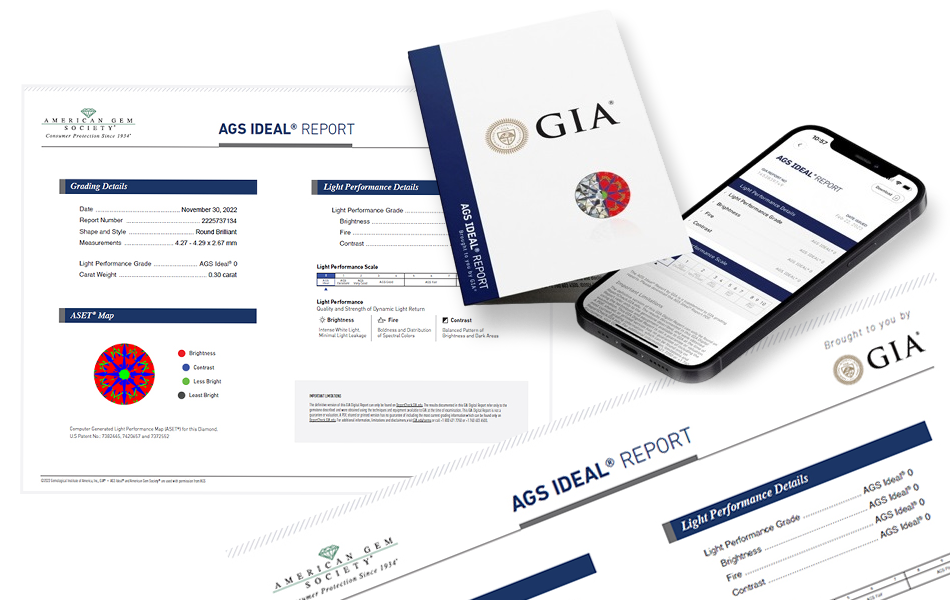 The Gemological Institute of America (GIA) has begun offering printed versions of American Gem Society (AGS) Ideal Reports following a successful integration. | Source: GIA