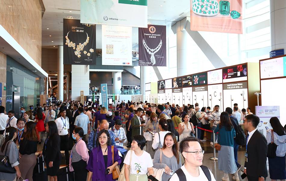 Online registration is now open for trade buyers ahead of the Jewellery and Gem Asia (JGA) Hong Kong trade show, which will begin on 20 June. | Source: Informa Markets Jewellery