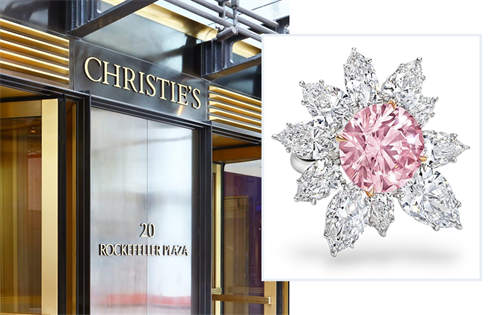 At the most recent jewellery auction at Christie’s in New York, a pink diamond ring was the star of the show, comfortably surpassing its pre-sale estimate. | Source: Pixelrz & Christie's