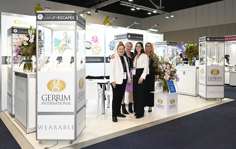 One lucky visitor will leave the Sydney Fair having won a collection of jewellery valued at $30,000 courtesy of Gerrim International, which is celebrating its 30th anniversary this year.