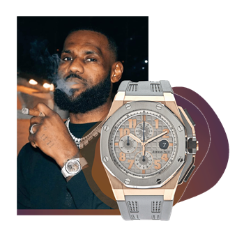 <center>Audemars Piguet, Lebron James