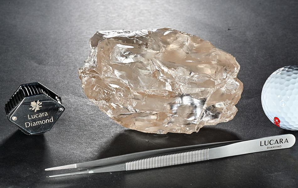 The unveiling of what is believed to be the second-largest diamond ever made international headlines over the past week. | Source: Lucara Diamond