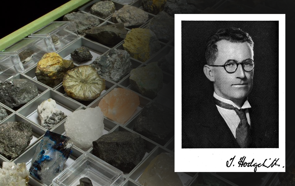 <b>Thomas Hodge-Smith: 1894 - 1945.</b> Hodge Smith was a pioneering figure in the fields of mineralogy, gemmology and the earth sciences. | Source: Virtual War Memorial Australia and Krantz