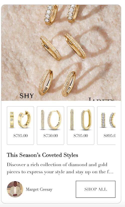 Signet Jewelers Digital Storefront | Source: JCK Online