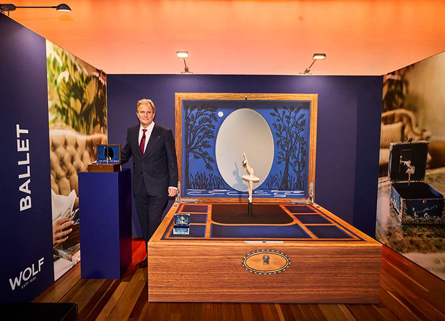 CEO Simon Wolf, representing the fifth generation of the family to lead the business, hosted the event and unveiled five new collections to commemorate the anniversary: Silver, Ida, Ballet, Phillipp, and Earth. | Duraflex Group Australia