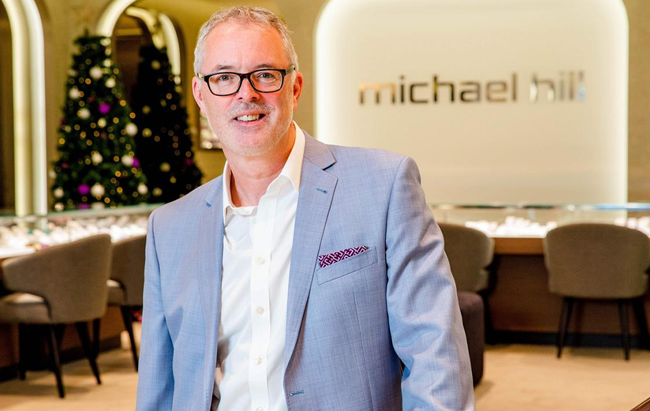 The CEO of Michael Hill International has outlined his expectation of a robust holiday sales period for the major jewellery retailer. | Source: The Australian