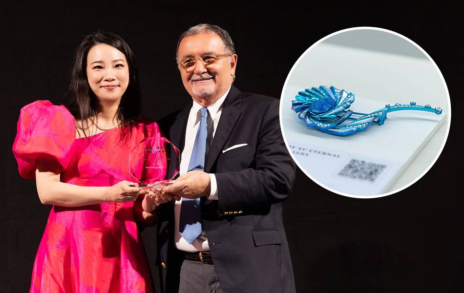 Sydney-based jewellery designer Cindy Xu has won the ‘Best Gemstone’ award at the 2024 Milano Jewelry Week in Italy. | Source: Medium