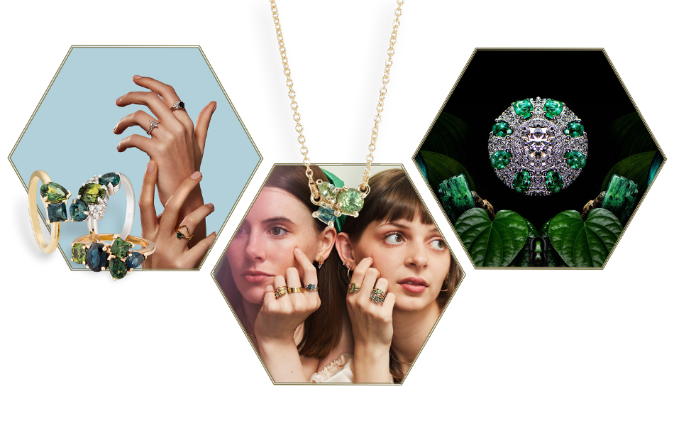 <b>L to R:</b> BECKS, Black Finch Jewellery, Natalie Barney