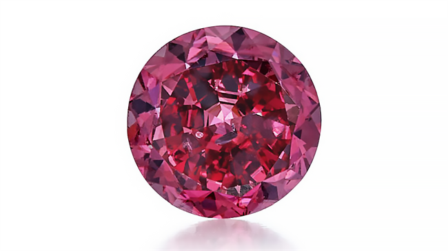 A fancy red 0.71-carat diamond from the Argyle Mine will hit the auction block at Sotheby