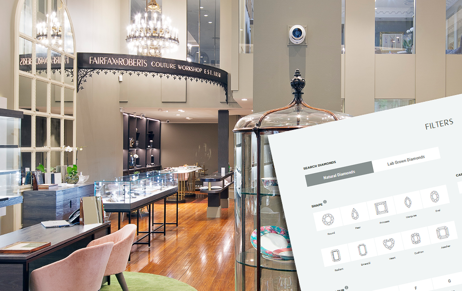 Australian jewellery retailer Fairfax & Roberts launched a new digital platform in October, offering consumers access to a digital wholesale diamond marketplace. | Source: Fairfax & Roberts