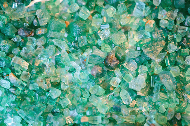 Afghanistan is rich in emeralds and other gemstones.