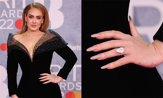 Singer Adele’s pear-shaped piece.