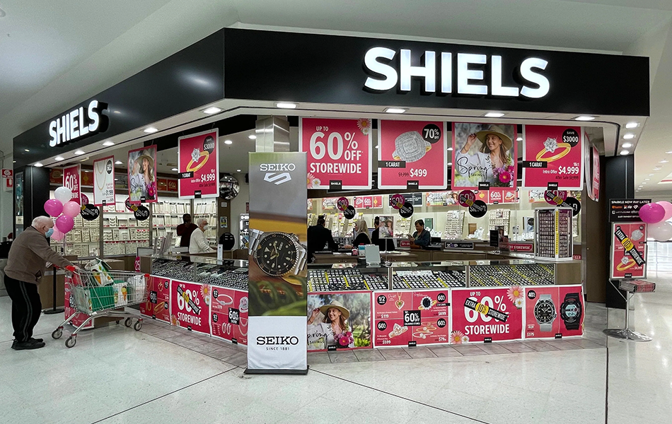 Australian retailer Shiels Jewellers has detailed plans for an 80th anniversary celebration, beginning this week. | Source: Shiels