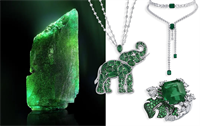 Chopard has released a new high jewellery collection crafted from one of the largest emeralds ever discovered. | Source: The Thailanders/Chopard