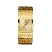 LADIES Polished Gold Case / Sunray Champagne Dial / Polished Gold Bangle Bracelet with Etched Logo.
Code W95096L1