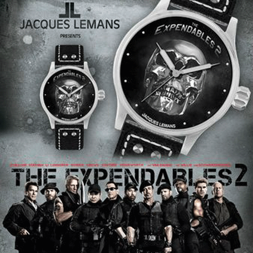 Jacques Lemans Expendables 2 watch range