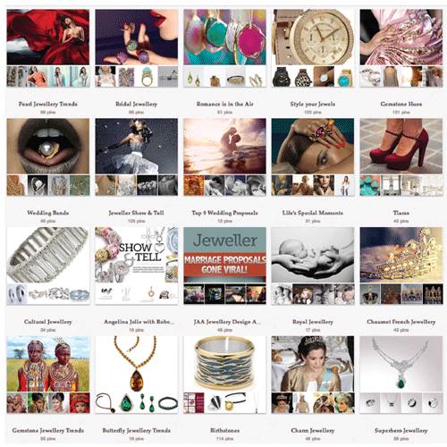 Jeweller's Pinterest account: http://pinterest.com/jeweller/