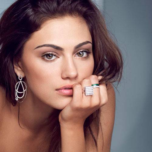 Phoebe Tonkin from 'The Vampire Diaries' showcases Logan's designs in a new campaign.